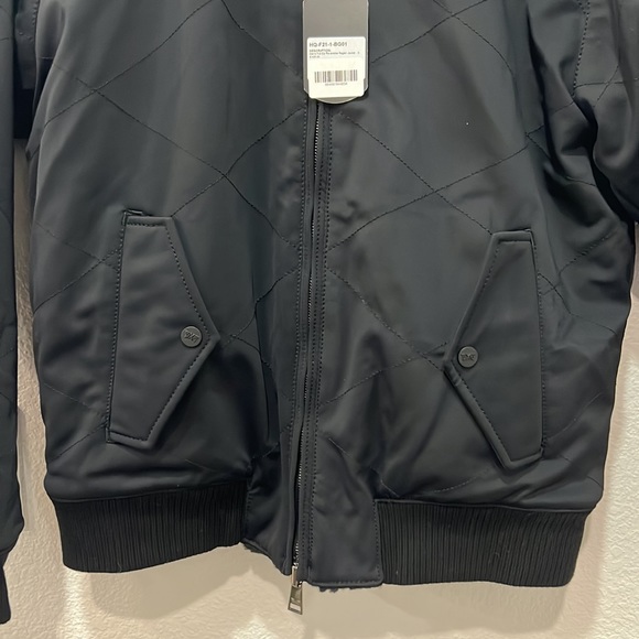 NWT black Reversible PXG Bomber jacket size small - Picture 5 of 9